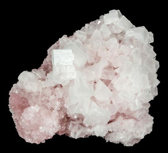 Pink Halite Crystal Plate - Trona, California #40547